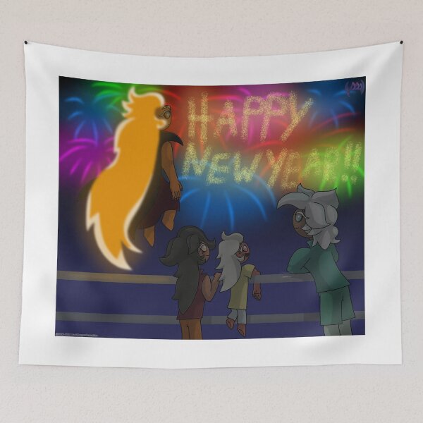 Item preview, 2026 New Year Fireworks (Cookie Run Next Gen) designed and sold by DarkDragonDeception - Claudia.