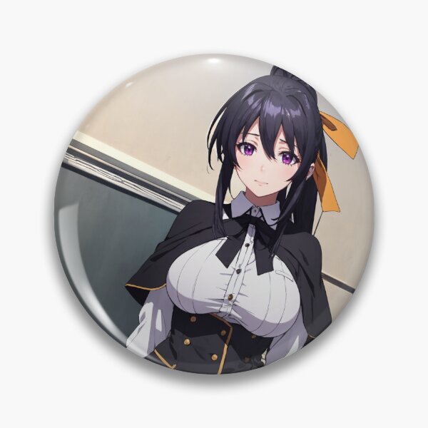 Item preview, Akeno Himejima - High School DxD Sexy Anime Priestess Aesthetic Art designed and sold by iloveanimechibi.