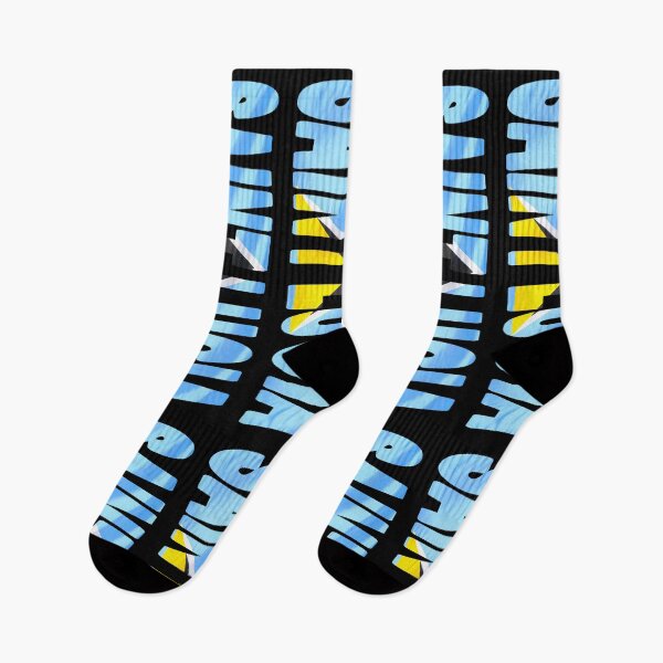 Item preview, SAINT LUCIA - Flag Flying in Wind cut to Letters Souvenir Sticker Shirt designed and sold by Adam Gormley.
