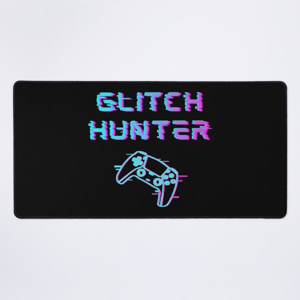 Item preview, Glitch Hunter – Dynamic Glitch Gaming Text and Controller Design designed and sold by PHRASEandSTYLE.
