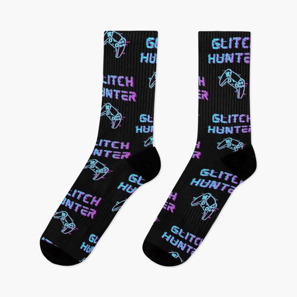 Item preview, Glitch Hunter – Dynamic Glitch Gaming Text and Controller Design designed and sold by PHRASEandSTYLE.