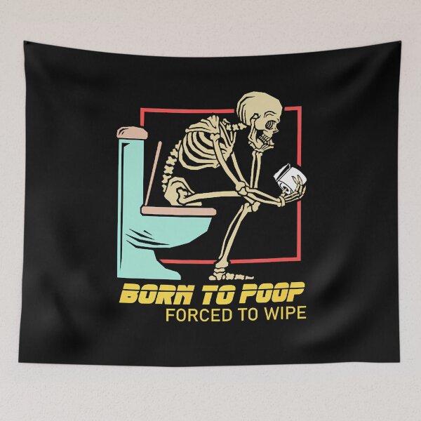 Item preview, Born To Poop designed and sold by godzillabro.