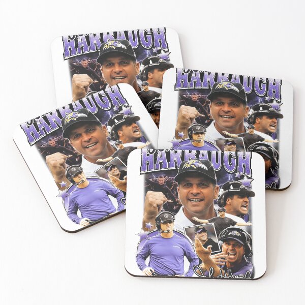 Item preview, John Harbaugh Baltimore Football Bootleg designed and sold by StickyWycky.