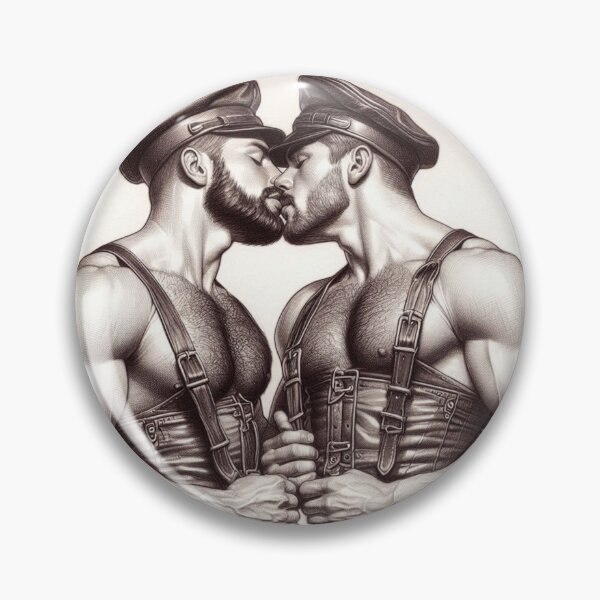 Item preview, Gay Leather Bar Pride That Moment San Francisco Pride Graphic Design designed and sold by ItsAKinkThing.