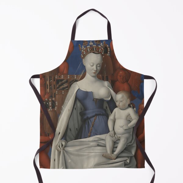 Item preview, Virgin and Child – Surrounded by Angels (Fouquet Tribute) designed and sold by VektorVibe.