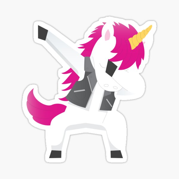 Item preview, Dabbing Unicorn Rock'n Roll designed and sold by Casa-Negra.