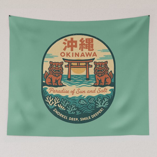 Item preview, Okinawa Guardians Of Warm Seas designed and sold by EdvvinStudios.