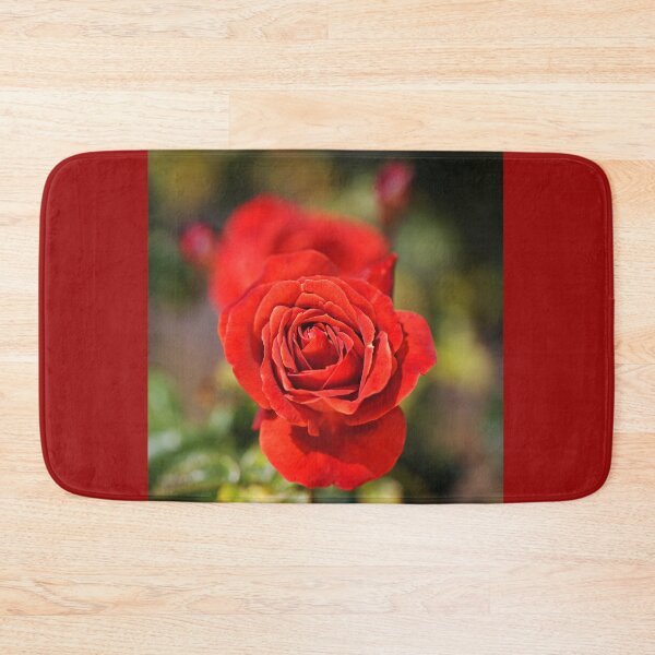 Item preview, Vibrant Red Roses in Bloom designed and sold by Joy Watson - Natural Light Photography .