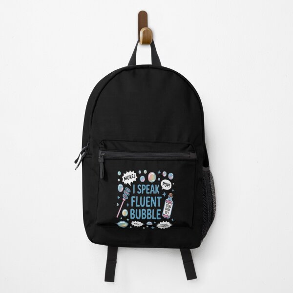 Item preview, SLP Speech Language Pathologist I Speak Fluent Bubble designed and sold by FluoroWave.