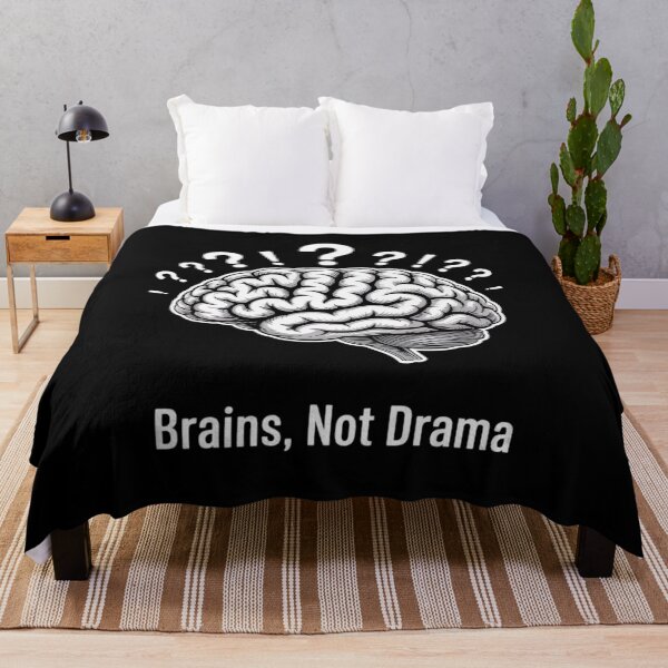 Item preview, Smart Not Drama Witty Brainy Bookworm Reader designed and sold by FluoroWave.