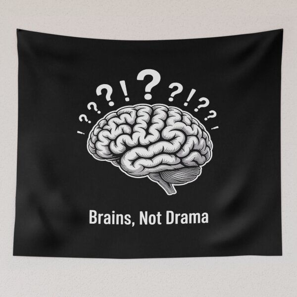 Item preview, Smart Not Drama Witty Brainy Bookworm Reader designed and sold by FluoroWave.