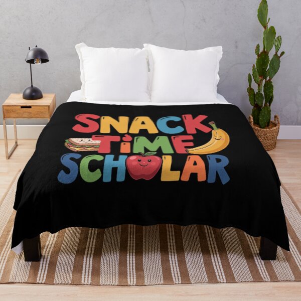 Item preview, Snack Time Scholar Back to School Fun and Creative designed and sold by FluoroWave.