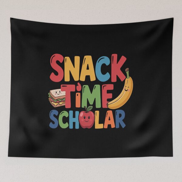 Item preview, Snack Time Scholar Back to School Fun and Creative designed and sold by FluoroWave.