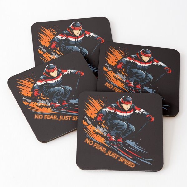 Item preview, On Edge – Graphic Skier in Motion designed and sold by Tadeusz1.