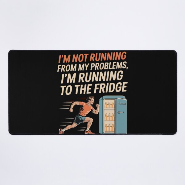 Item preview, Snacks vs Workout Running to Fridge designed and sold by FluoroWave.