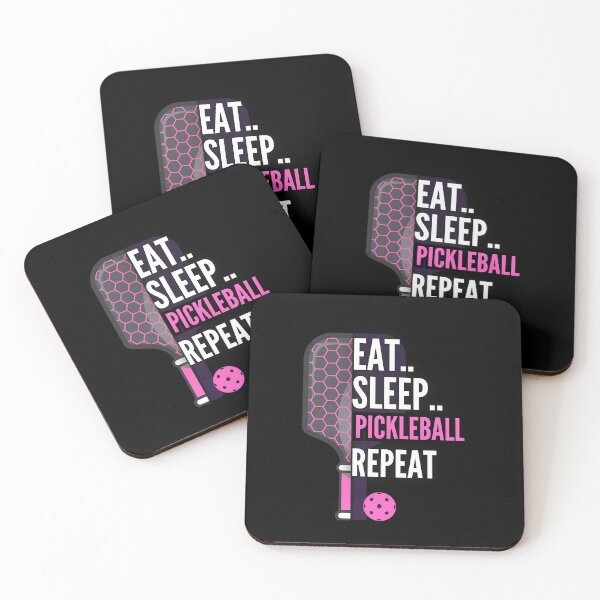 Item preview, Eat Sleep Pickleball Repeat designed and sold by sharleneas.