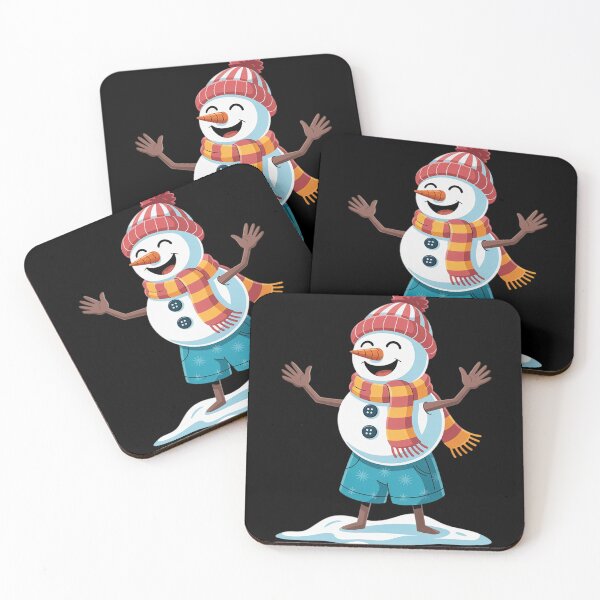 Item preview, Snowman in Swim Trunks for Vacation designed and sold by FluoroWave.
