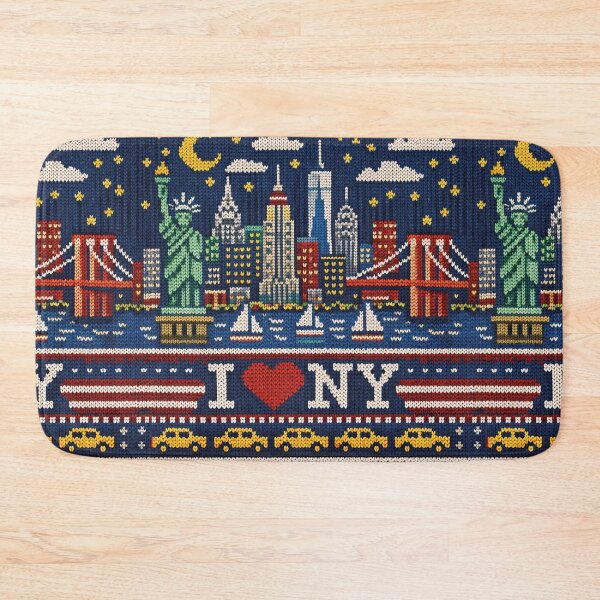 Item preview, I love NYC, knitting picture designed and sold by Mauswohn.