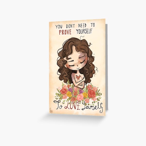 Love Yourself Greeting Card