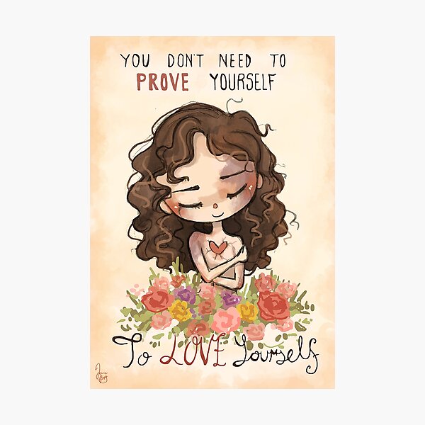Item preview, Love Yourself designed and sold by Chibi Joey.
