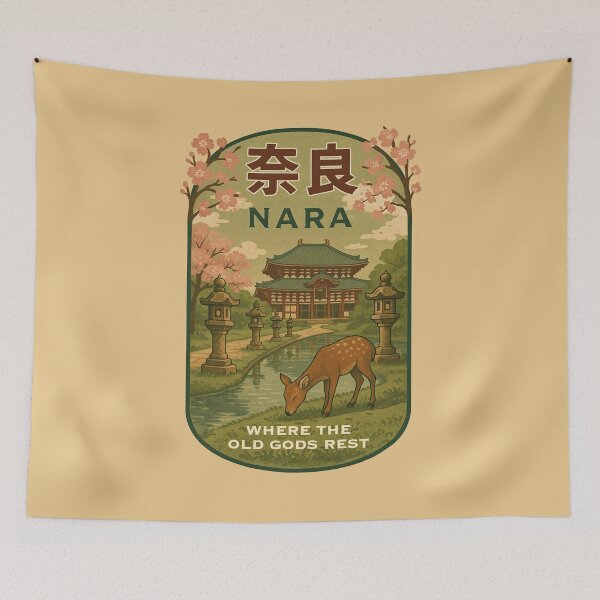 Item preview, Nara Spirits Walking Beside You designed and sold by EdvvinStudios.