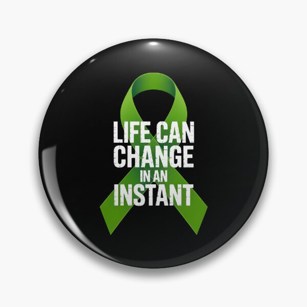 Item preview, Brain Injury Awareness TBI Green Ribbon designed and sold by lilensgavadur.