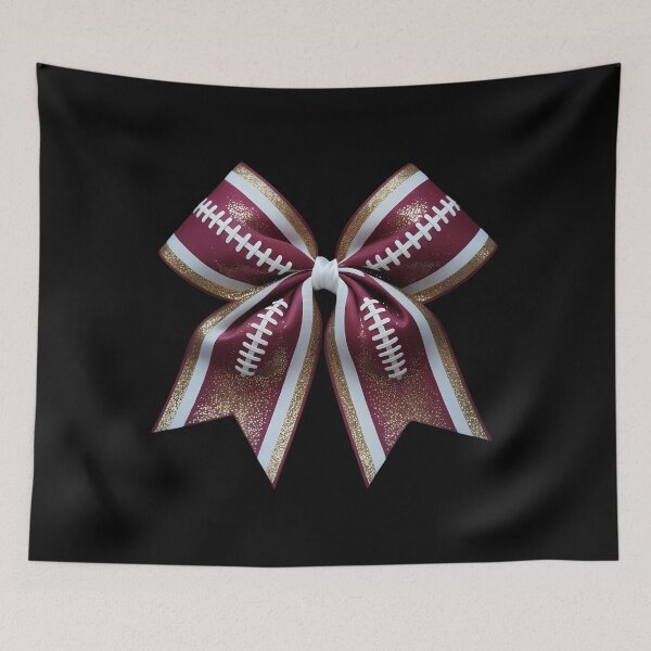 Item preview, Coquette Bow Cheer American Football Game Day Thanksgiving designed and sold by EllenJast.
