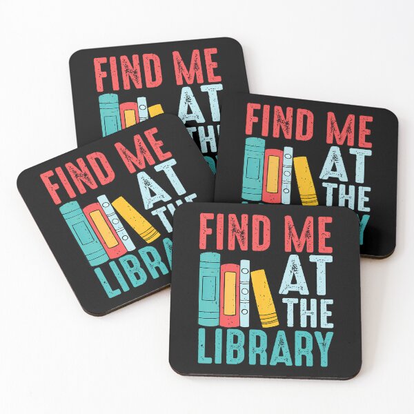 Item preview, Find Me At The Library Librarian Reading Book Lover designed and sold by huftyfnruppe.