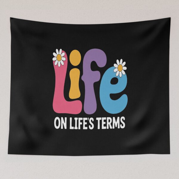 Item preview, Sober AF Life On Life's Terms Funny NA AA Gifts Tee designed and sold by Voidbinder.