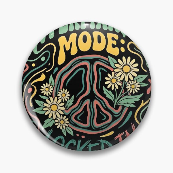 Item preview, Hyperfixation Mode Locked In - Vintage 70s Psychedelic Hippie designed and sold by auxincaftan0o.