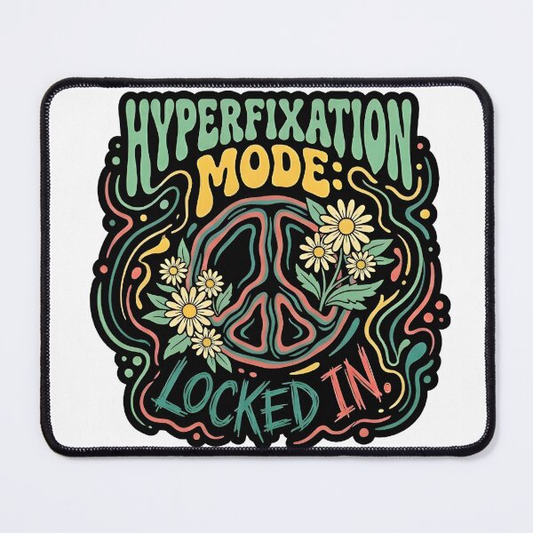 Item preview, Hyperfixation Mode Locked In - Vintage 70s Psychedelic Hippie designed and sold by auxincaftan0o.