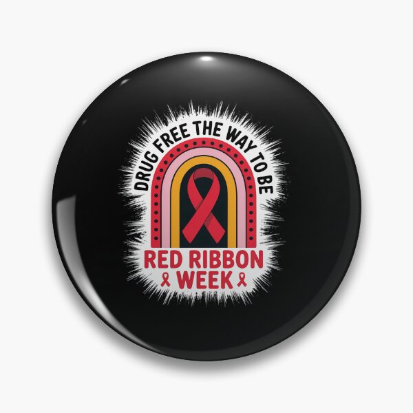 Item preview, Drug Free The Way To be Red Ribbon Awareness Week Rainbow designed and sold by RonnasJackson.