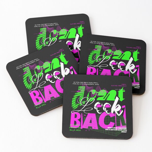 Item preview, Cyber-Graphic Streetwear Don't Look Back Brave Step Art Print designed and sold by GenZFashion000.