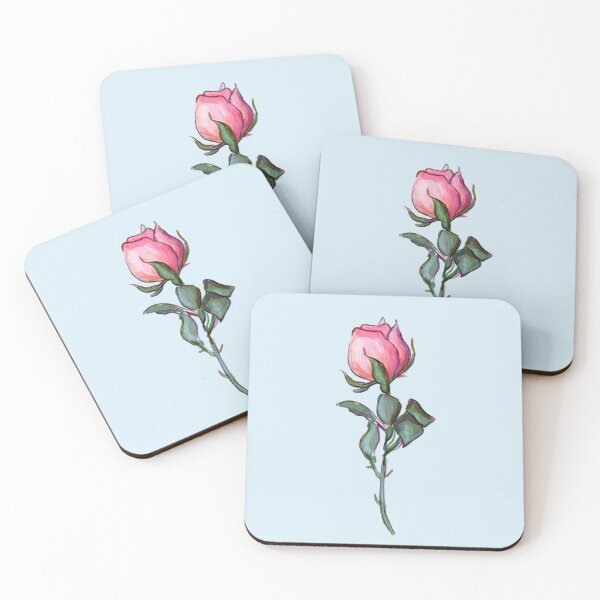 Item preview, pink rose transparent designed and sold by trashcangoddess.