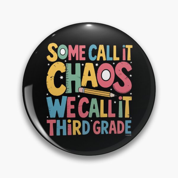 Item preview, Some Call It Chaos We Call It 3rd Grade Third Grade Teacher designed and sold by Voidbinder.