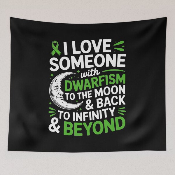 Item preview, Dwarfism Awareness Day Green Short Stature Growth Disease designed and sold by RonnasJackson.