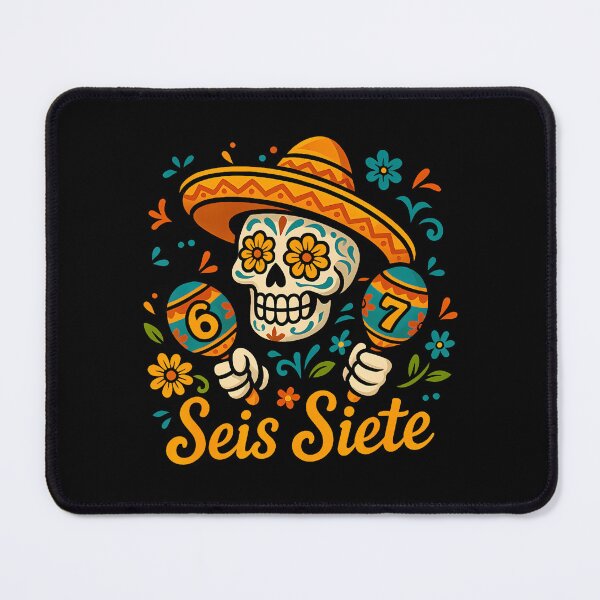 Item preview, Seis Siete Mexican Los Muertos Calaveras Sugar Skull 67 Boys designed and sold by huftyfnruppe.