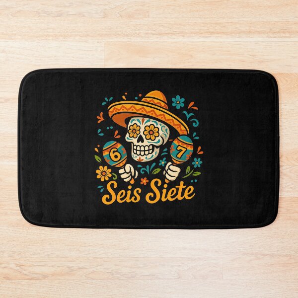 Item preview, Seis Siete Mexican Los Muertos Calaveras Sugar Skull 67 Boys designed and sold by huftyfnruppe.