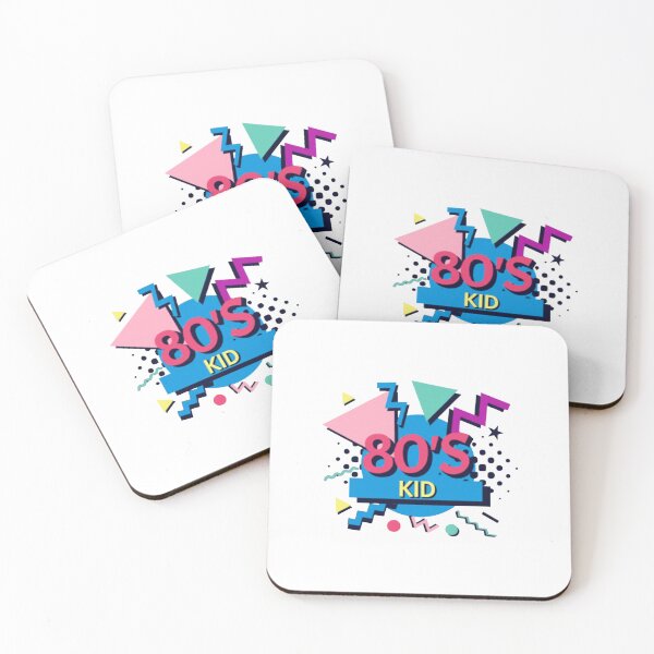 Item preview, Retro 80's Kid Aesthetic — Vibrant Memphis Style Geometric Pop Art Illustration designed and sold by HBDStudio.