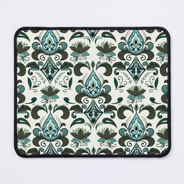 Item preview, Elegant Floral Damask Seamless Pattern designed and sold by Dintheo.