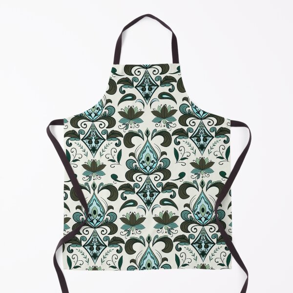 Item preview, Elegant Floral Damask Seamless Pattern designed and sold by Dintheo.