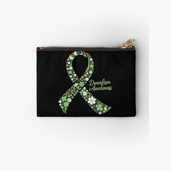Item preview, Dwarfism Awareness Hippie Flower Green Ribbon Support designed and sold by RonnasJackson.