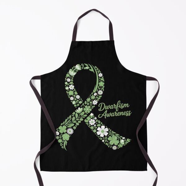Item preview, Dwarfism Awareness Hippie Flower Green Ribbon Support designed and sold by RonnasJackson.