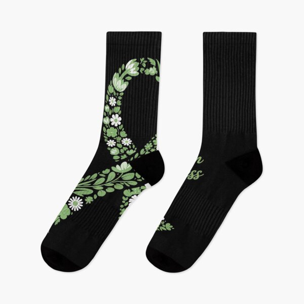 Item preview, Dwarfism Awareness Hippie Flower Green Ribbon Support designed and sold by RonnasJackson.