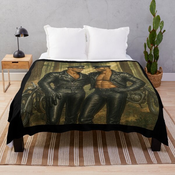Item preview, 1940s Vintage Gay Leather Bikers The Meet Tom of Finland Tribute Berlin German Pride Graphic Design designed and sold by ItsAKinkThing.