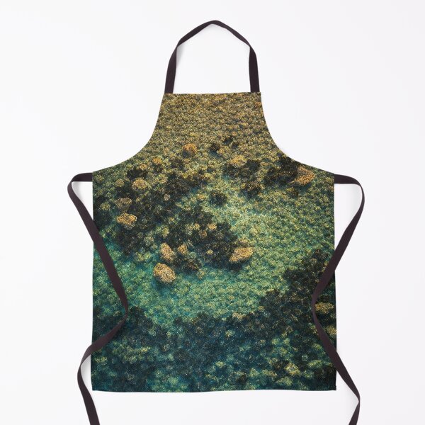 Item preview, Turquoise Reef From Above designed and sold by druidwolfart.