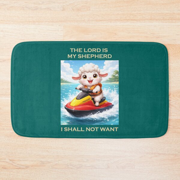Item preview, THE LORD IS MY SHEPHERD I SHALL NOT WANT 4b JET SKI designed and sold by Warih.