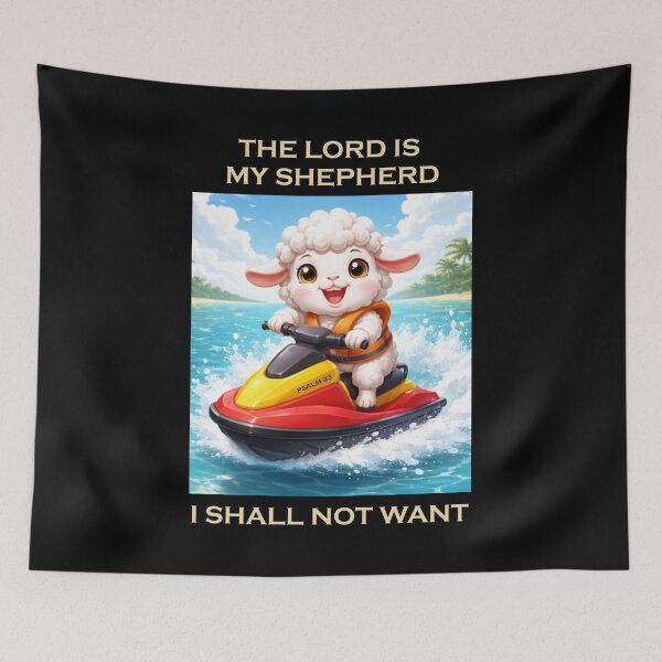 Item preview, THE LORD IS MY SHEPHERD I SHALL NOT WANT 4b JET SKI designed and sold by Warih.