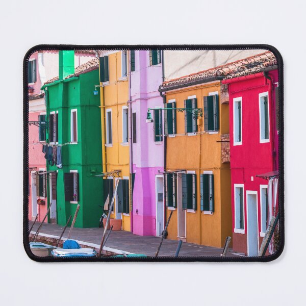 Item preview, Multi-Coloured houses on Canal designed and sold by assaf.