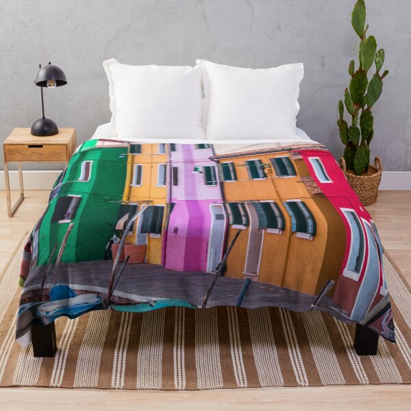 Item preview, Multi-Coloured houses on Canal designed and sold by assaf.